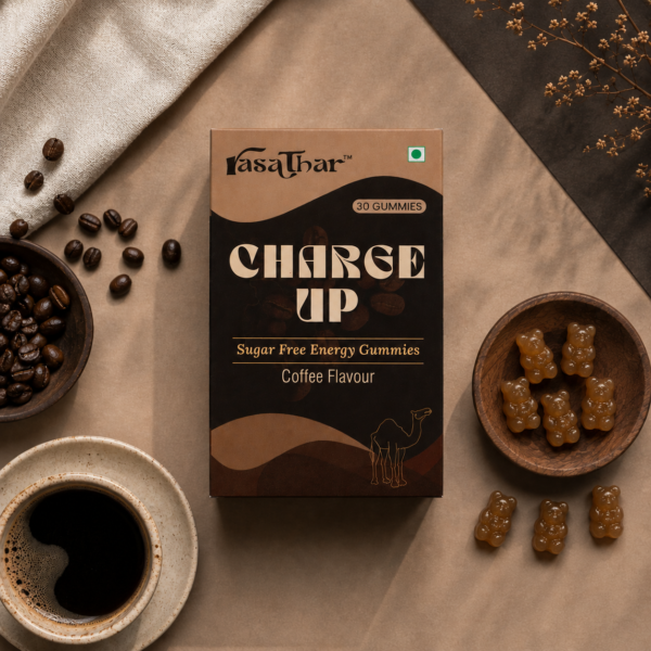 Charge Up Energy Gummies Coffee Flavour