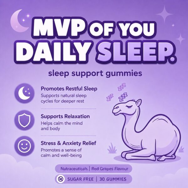 3 Snoozies Advanced Sleep Support Gummies