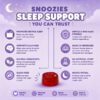 8 Snoozies Advanced Sleep Support Gummies